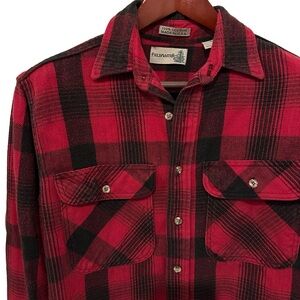 Vintage Fieldmaster Plaid Flannel Shirt M